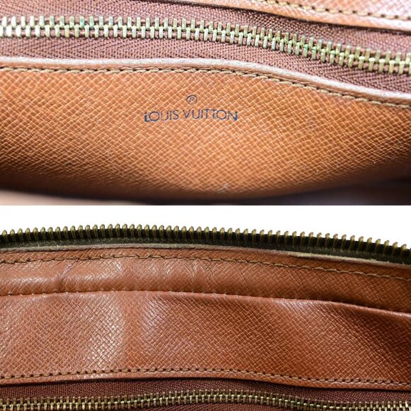 LOUIS VUITTON Marly Dragonne GM Clutch Hand Bag Monogram Brown - Picture 16 of 16
